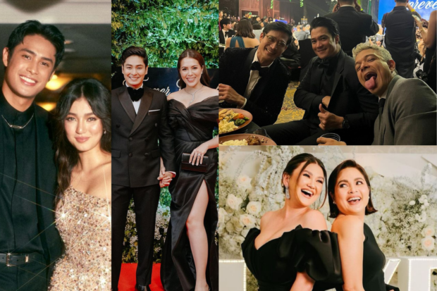 (From left) Donny Pangilinan, Belle Mariano, Coco Martin, Julia Montes, Piolo Pascual, Diether Ocampo, Jericho Rosales, Angelica Panganiban, Judy Ann Santos.
