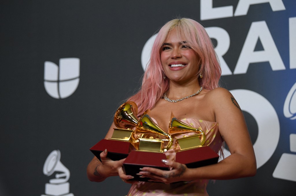 Karol G wins Album of the Year award at Latin Grammys Inquirer