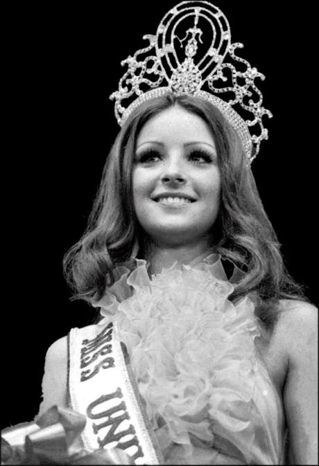 Miss Universe 1974 Amparo Muñoz. Image: Facebook/Miss Universe