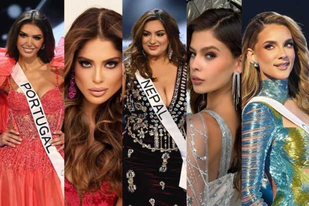 Miss Universe 2023 candidates (from left) Images: 