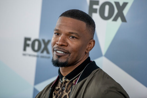 Jamie Foxx attends the 2018 Fox Network Upfront at Wollman Rink, Central Park on May 14, 2018 in New York City. (Photo by Roy Rochlin/Getty Images)