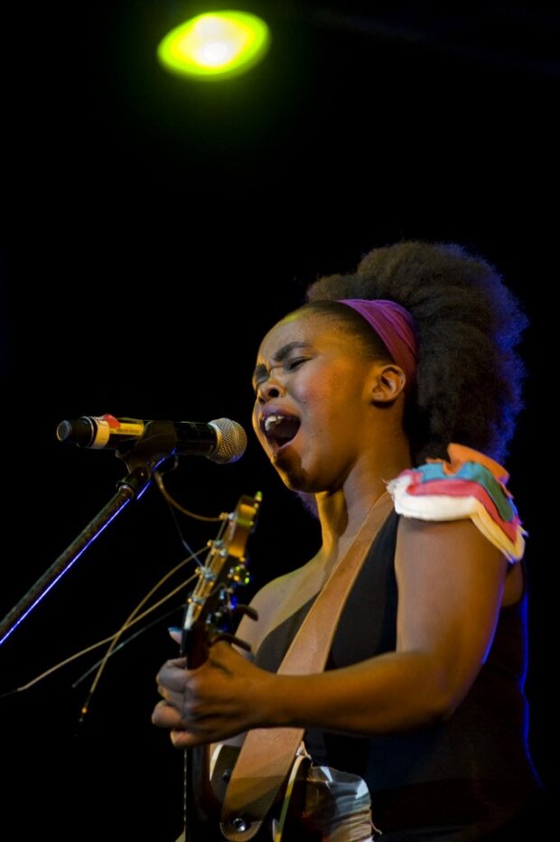 South African singer and songwriter Zahara 