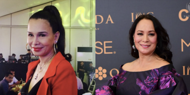 Melanie Marquez shared that Gloria Diaz fought for her during her time in Bb. Pilipinas to be able to fight in an international pageant. Images Melanie Marquez and Gloria Diaz 