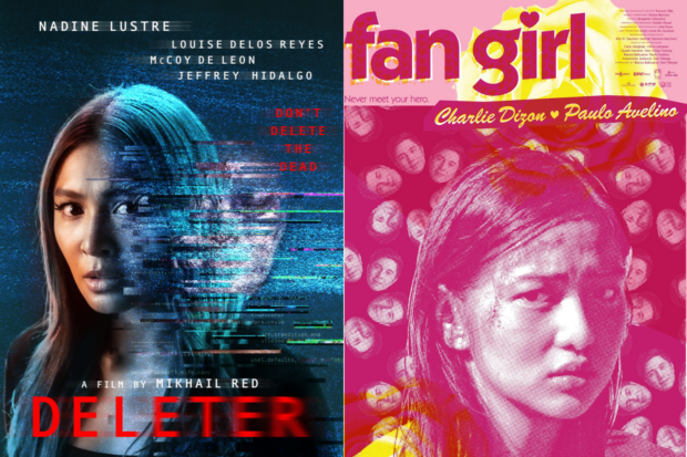 IN THE SPOTLIGHT: Notable MMFF Best Picture winners through the years. Movie posters of "Deleter (2022)" and "Fangirl (2020)". Images: FILE PHOTOS