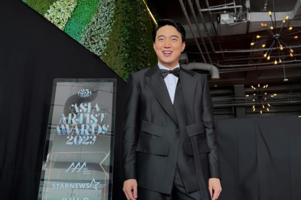 Ryan Bang praised for his multilingual skills during Asia Artist Awards 2023 hosting stint. Image: Instagram/@ryanbang