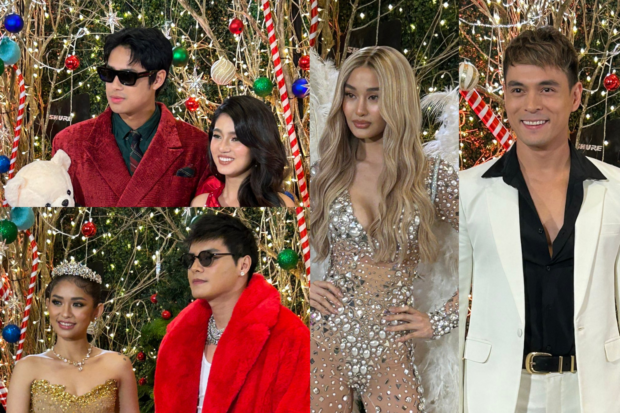 (From left) Donny Pangilinan, Belle Mariano, Loisa Andalio, Ronnie Alonte, Chie Filomeno, Jake Cuenca. Images: Hannah Mallorca/INQUIRER.net