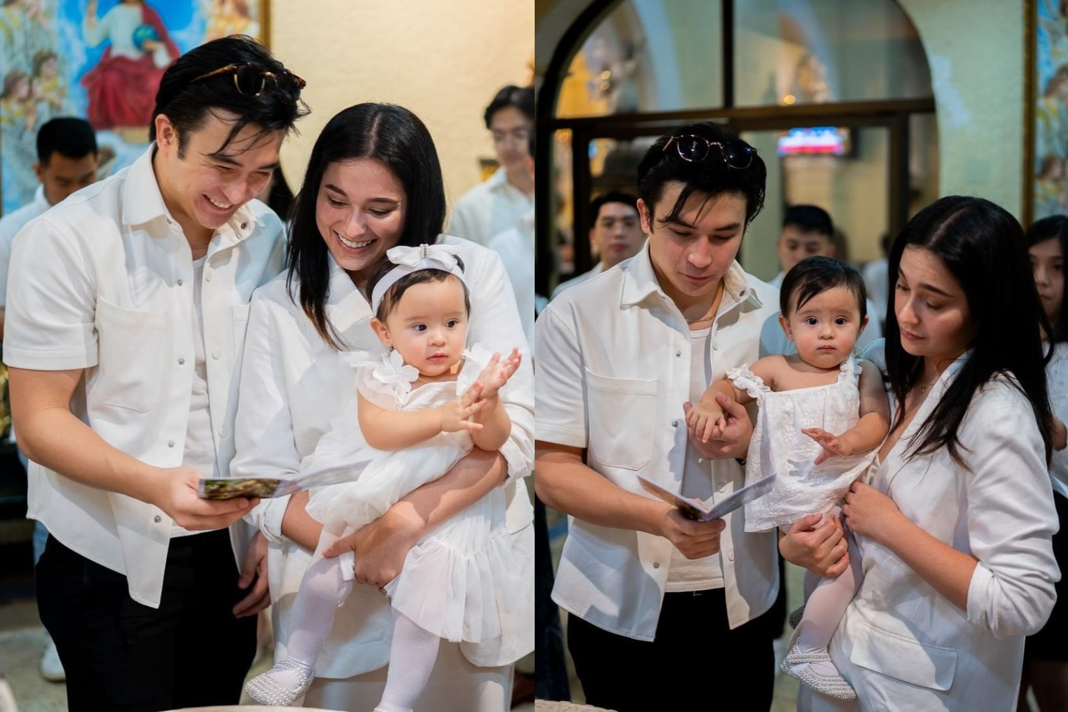 Rob Gomez shares baptism photos of daughter amid scandal