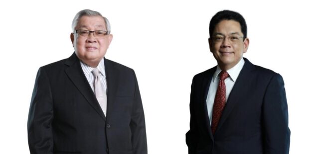 (left) GMA Network Chairman and Chief Executive Officer (CEO), Atty. Felipe L. Gozon and GMA President and Chief Operating Officer (COO), Gilberto R. Duavit, Jr. | Image: GMA Network 