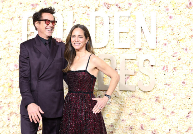Robert Downey Jr., Randolph win early Golden Globes awardsRobert Downey Jr. and Susan Downey attend the 81st Annual Golden Globe Awards in Beverly Hills, California, U.S., January 7, 2024. REUTERS/Mike Blake