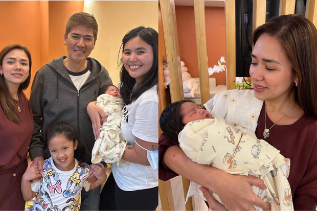Danica Sotto welcomes baby sister Thia Marceline