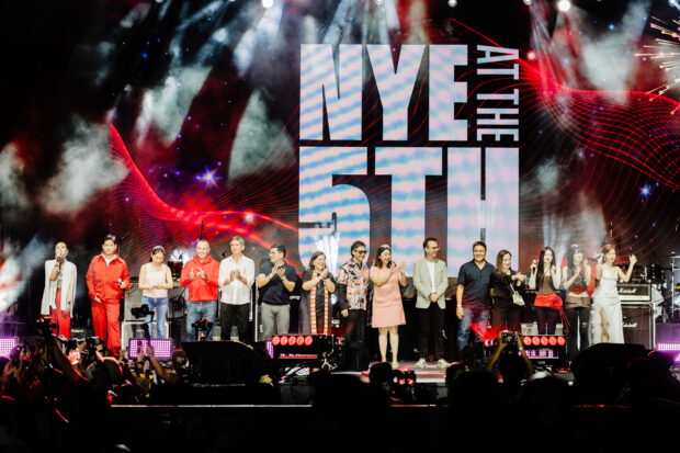 OPM and KPOP artists at BGC's NYE at the 5th | Image: Greenbulb Communications 