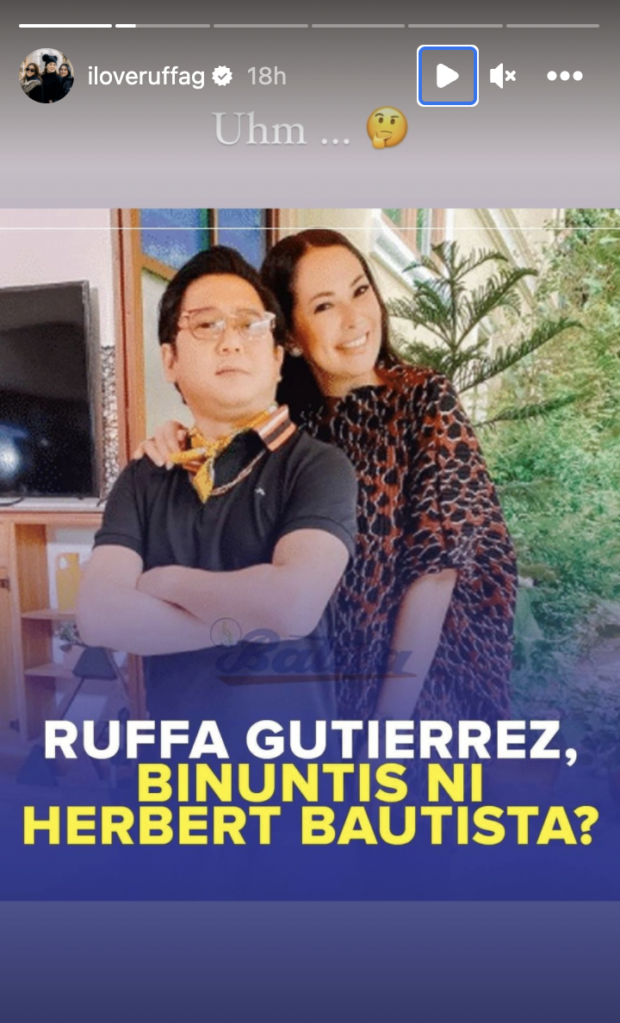 Ruffa Gutierrez denies pregnancy rumors