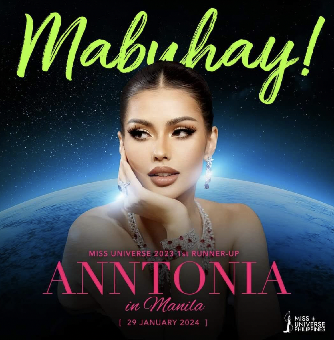 Miss Thailand Anntonia Porsild is coming to Manila