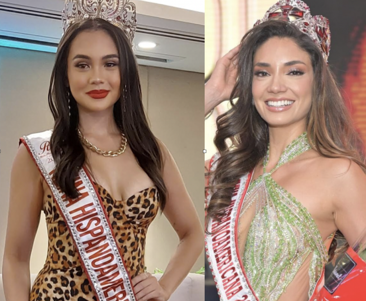 PH's Michelle Arceo is 2nd runner-up in Reina Hispanoamericana pageant won by PeruPhilippines' Michelle Arceo and Peru's Maricielo Gamarra. Image from Armin Adina, Reina Hispanoamericana/Instagram