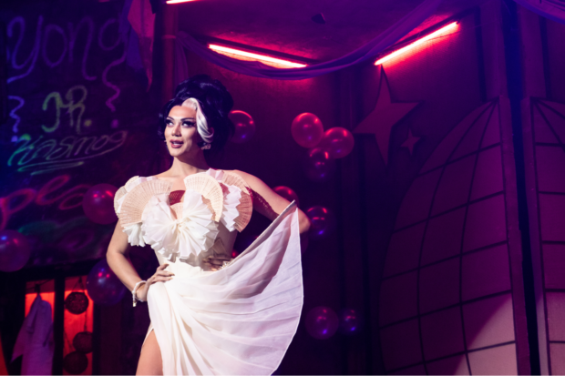 Manila Luzon says creativity, resourcefulness are highlights of PH drag scene | Manila Luzon in the set of "Drag Den Philippines" season two. Image: Courtesy of Prime Video