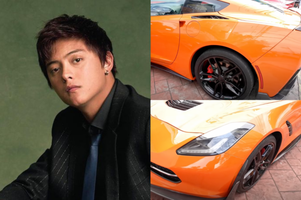 Daniel Padilla’s sports car put on sale for P6.5 million.Images: Instagram/@supremo_dp, Screengrab from YouTube/Boss Toyo Production