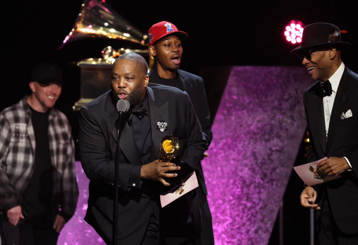 Rapper Killer Mike taken away from Grammy Awards in handcuffs