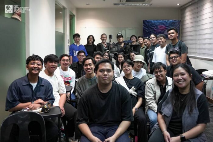 Participants of the ongoing cinematography workshop series, a collab between the FDCP and Mowelfund--FDCP