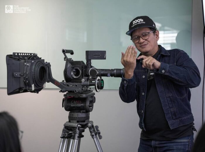 Raymond Red leads the cinematography workshop series. —PHOTOS COURTESY OF FDCP