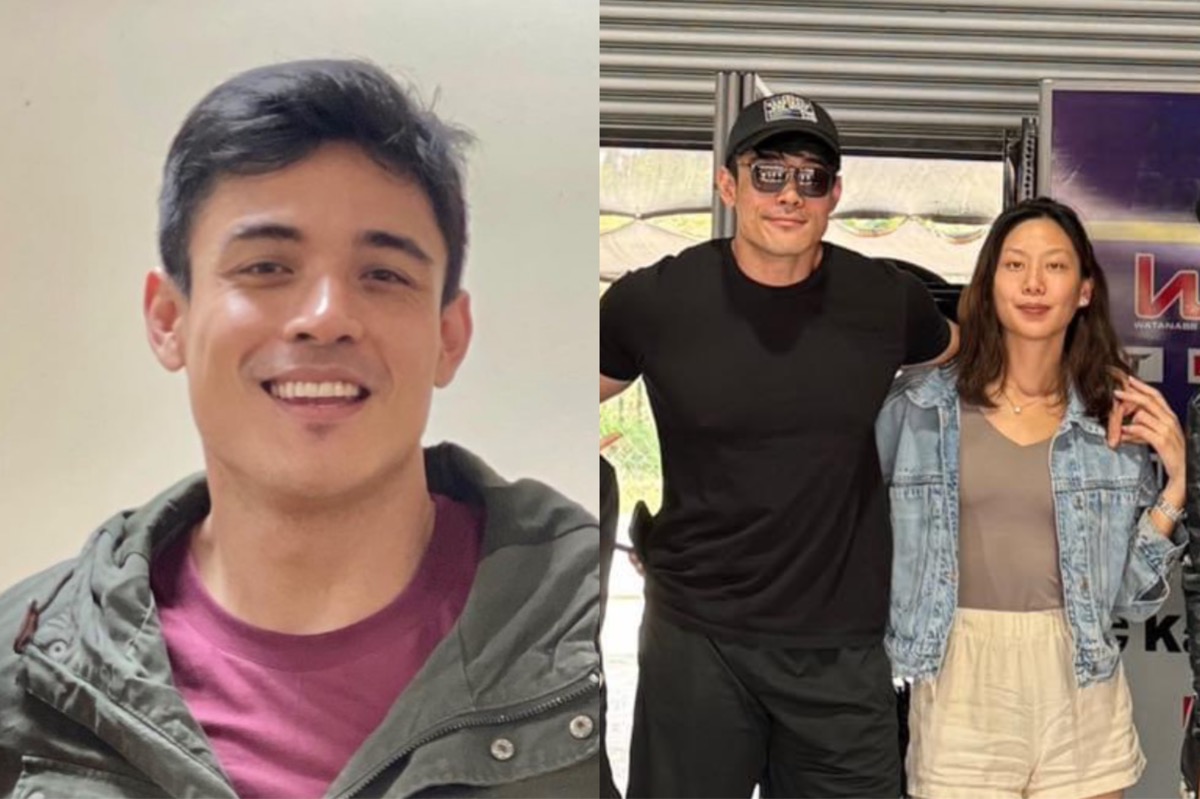 Xian Lim spotted with film producer Iris Lee at riding school