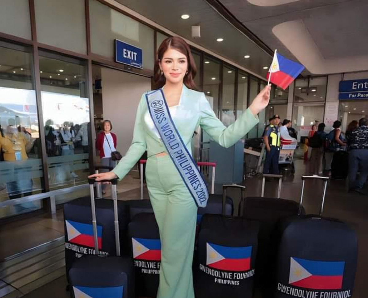Miss World PH Gwendolyne Fourniol flies to global contest