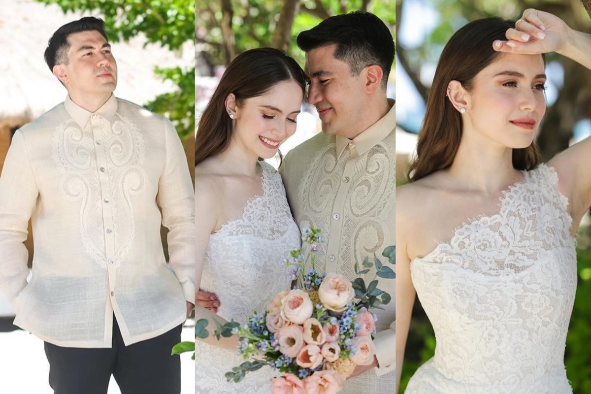 Jessy Mendiola, Luis Manzano give peek at Palawan church wedding