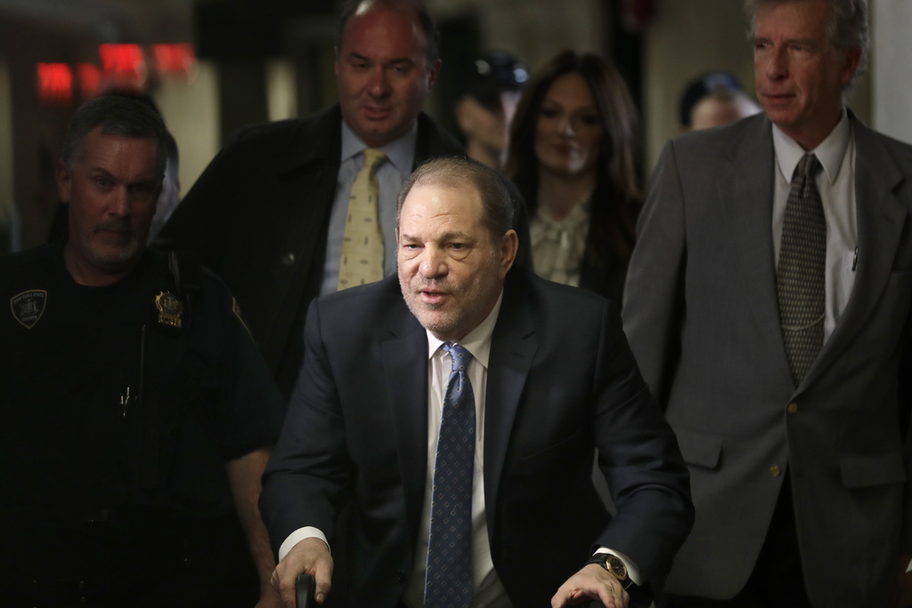 New York's top court torn on tossing Harvey Weinstein’s 2020 rape conviction