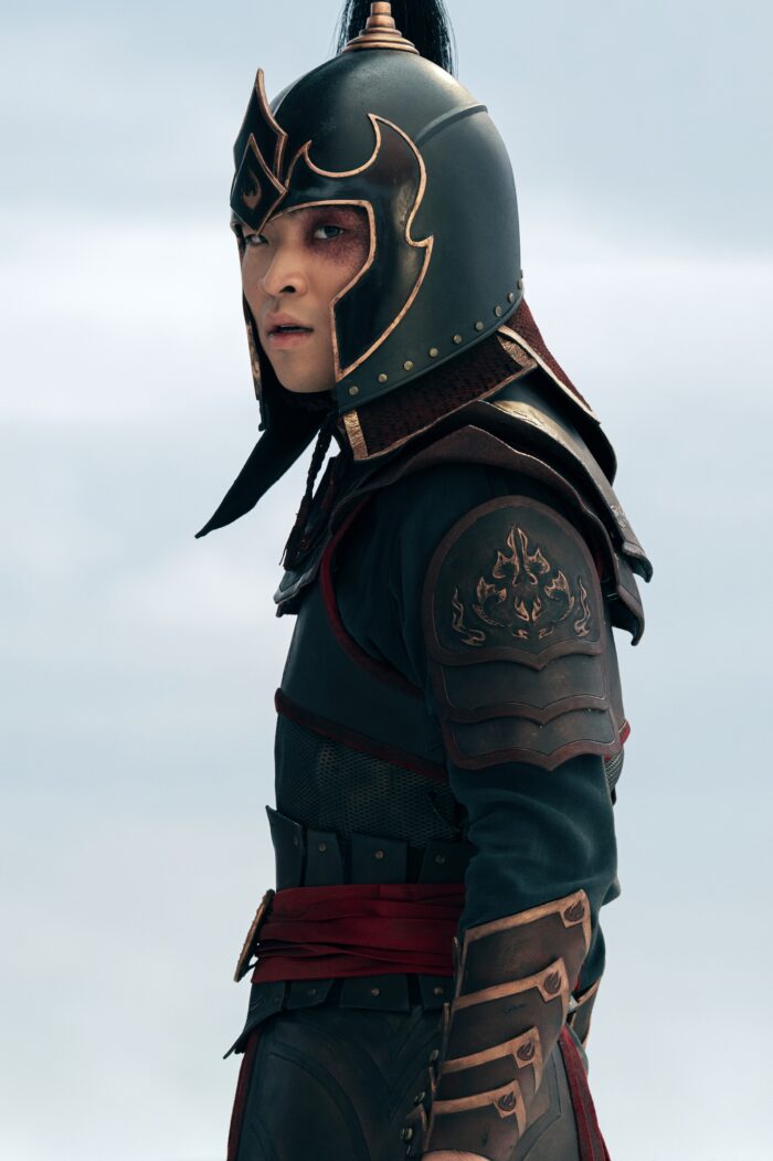 Dallas Liu as Prince Zuko. Image: Courtesy of Netflix