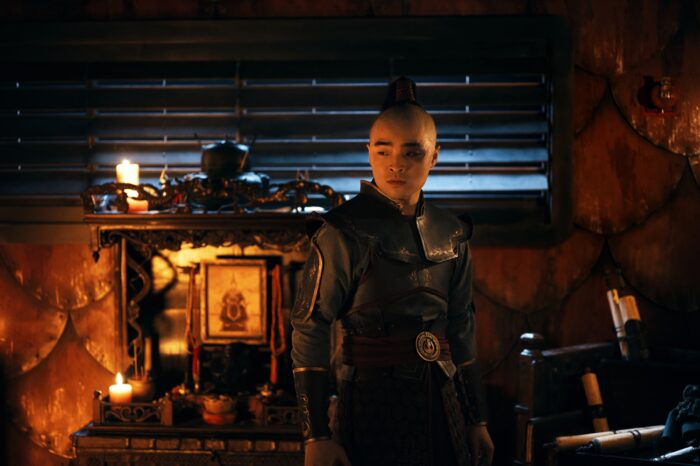 Dallas Liu as Prince Zuko in "Avatar: The Last Airbender." Image: Courtesy of Netflix