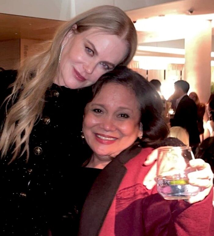 Nicole Kidman (left) and Ruby Ruiz