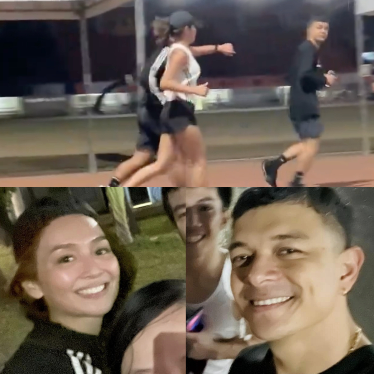 Kathryn Bernardo night jogging with Jericho Rosales | Images: Facebook/X/Joanne Canja