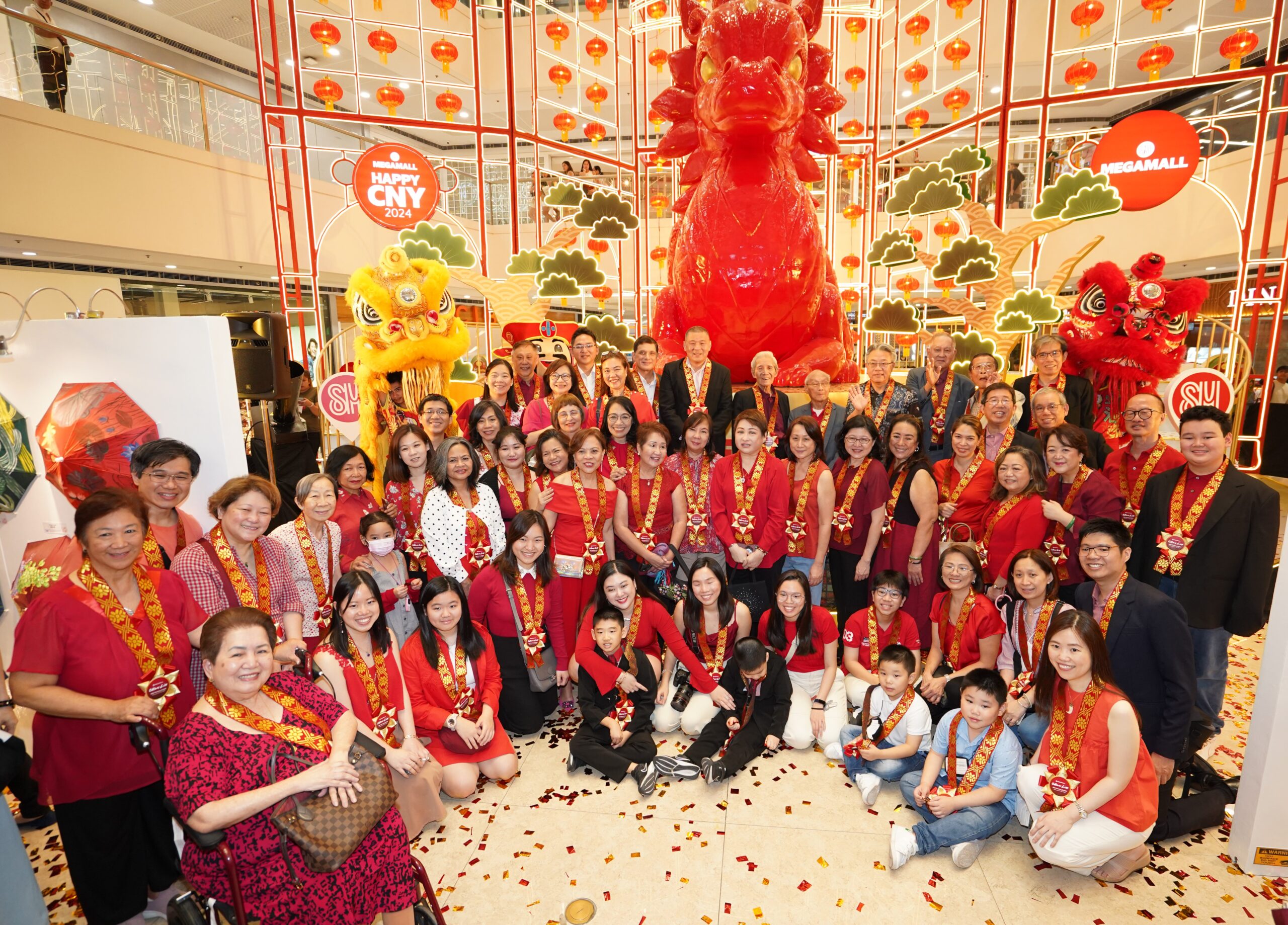 SM Supermalls welcomes the 'Year of the Dragon' with Chan Lim's 50th ...