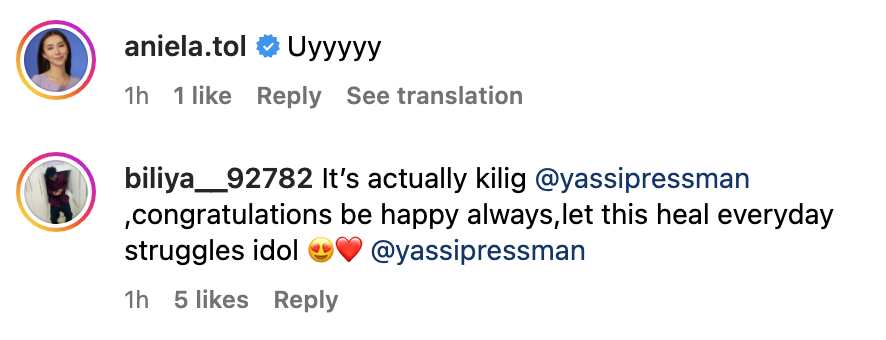 Did Yassi Pressman confirm her relationship with Luigi Villafuerte?