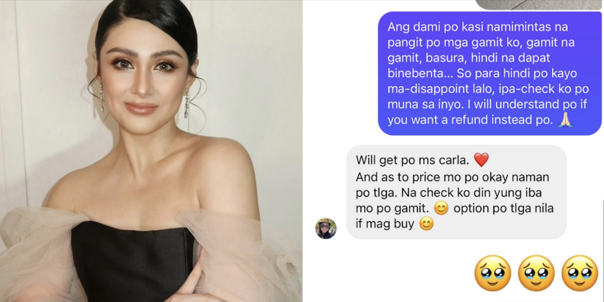 Carla Abellana shares buyers’ positive reviews on her preloved items