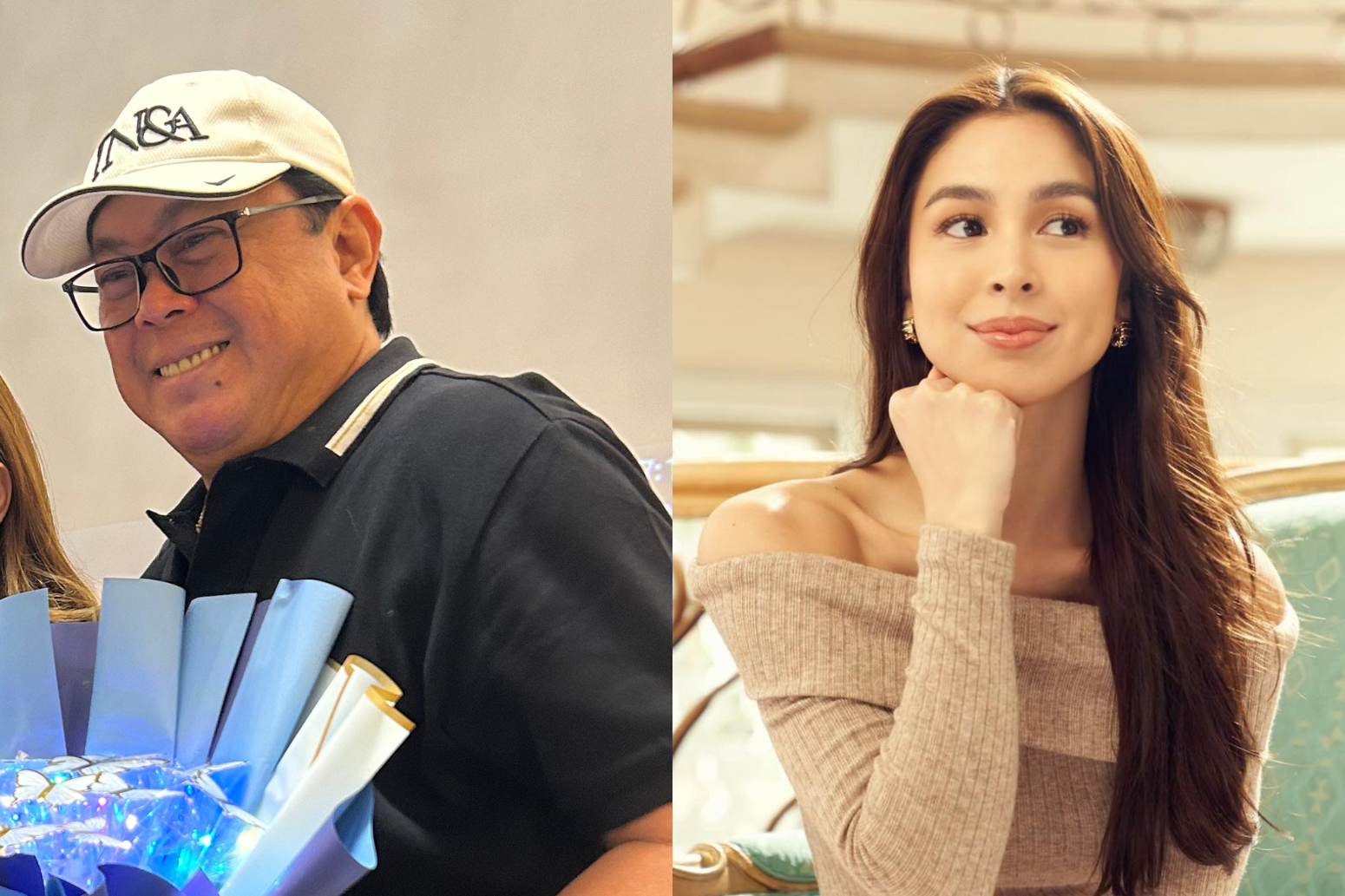 Dennis Padilla overjoyed after Julia Barretto's birthday greeting