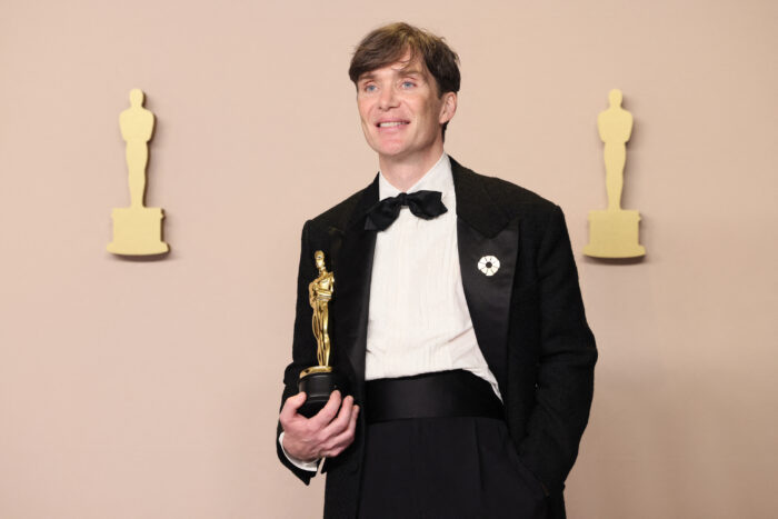 Cillian Murphy: Ireland's self-effacing 'analogue' award magnetCillian Murphy, winner of the Best Actor in a Leading Role award for 'Oppenheimer' poses in the press room during the 96th Annual Academy Awards at Ovation Hollywood on March 10, 2024 in Hollywood, California. Image: Rodin Eckenroth/Getty Images/AFP