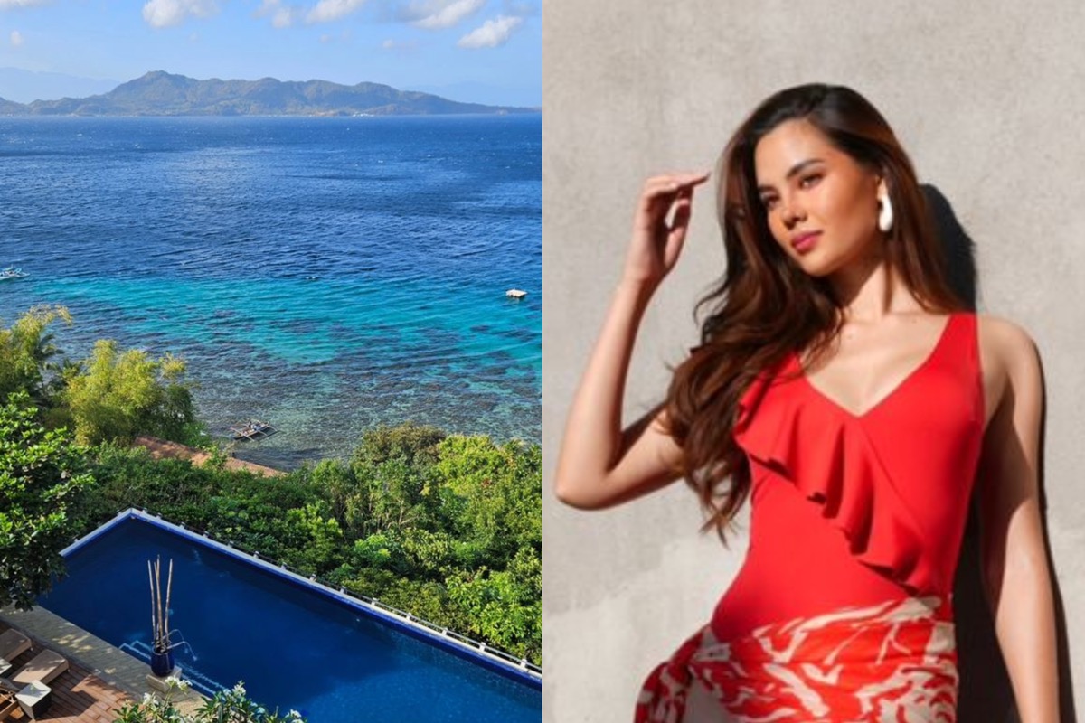 Catriona Gray goes on beach trip in Batangas 
