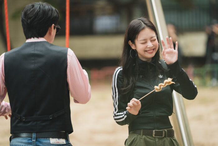 Blackpink's Jennie in a scene from "Apartment 404." Image: Courtesy of Prime Video Korea