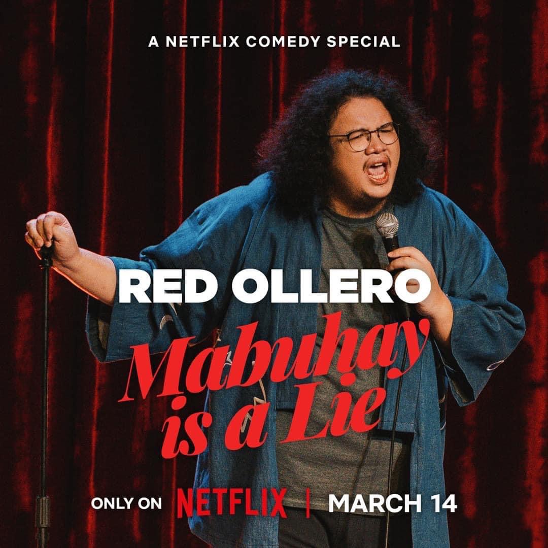 Serious life lessons from comedian Red Ollero, his new Netflix show.Red Ollero on new Netflix show