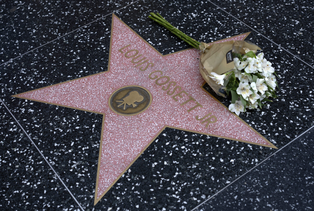 Hollywood Walk of Fame star for Louis Gossett Jr.