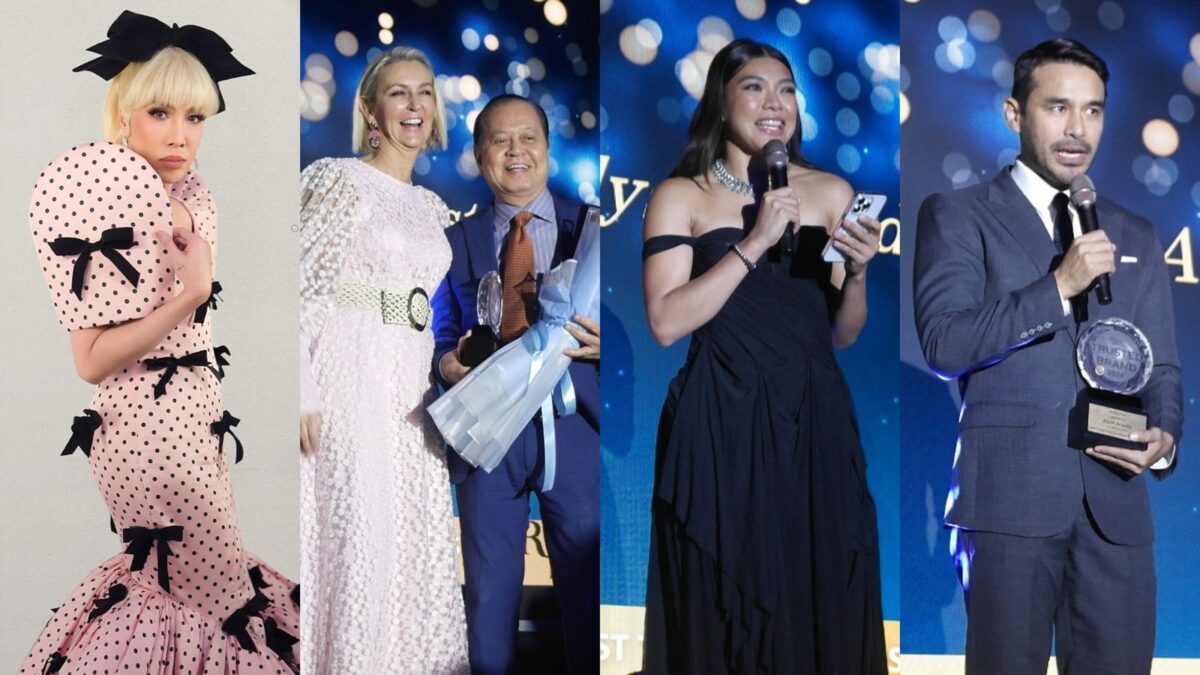 Vice Ganda leads roster of Philippines’ most trusted personalities | Vice Ganda, Noli de Castro (with with Reader’s Digest Asia-Pacific Retail and Advertising Sales Director Sheron White), Alyssa Valdez and Atom Araullo.