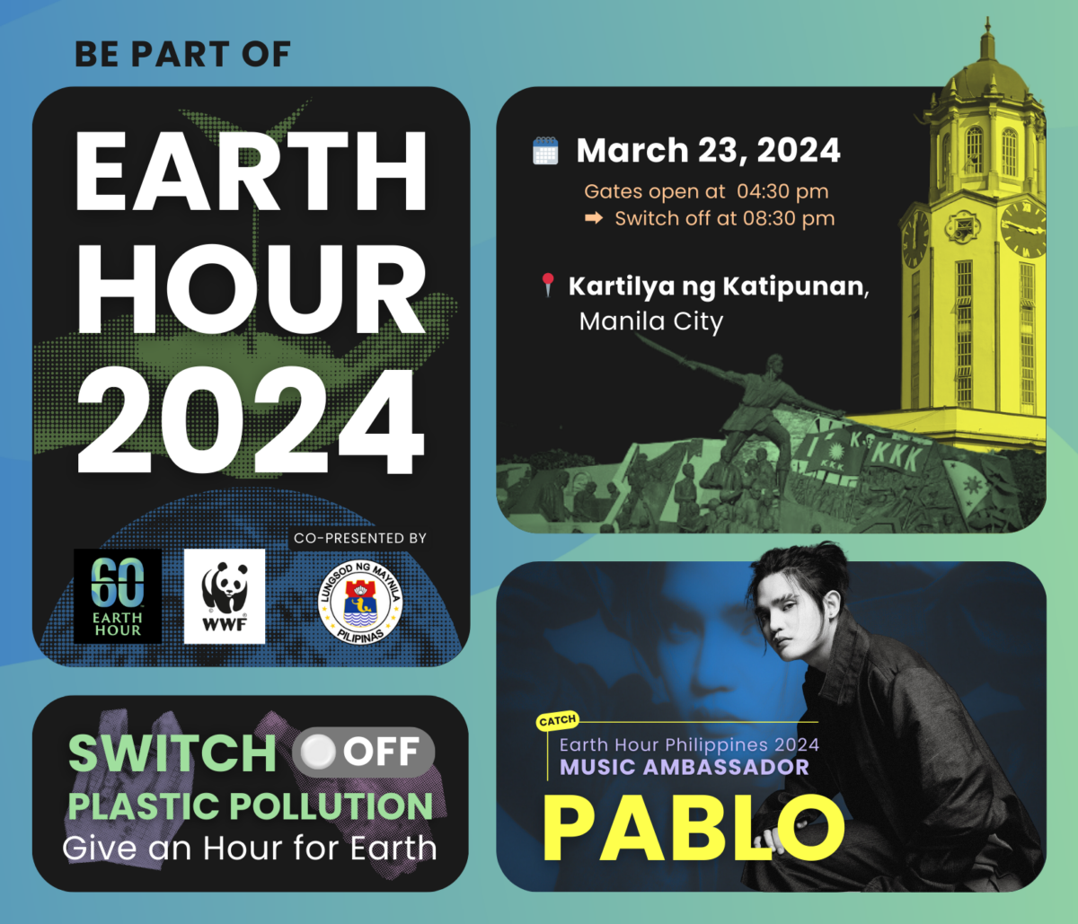 SB19’s Pablo tapped as WWF-PH 2024 Earth Hour Music Ambassador | Image: World Wide Fund for Nature Philippines