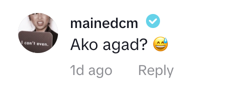 Maine Mendoza after being linked to blind item about rude host: 'Ako agad?'