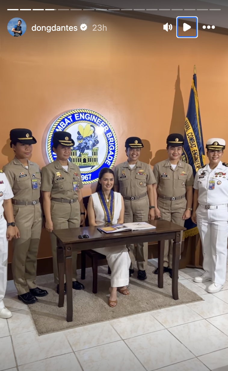 Dingdong Dantes now a Naval Combat Engineering officer of PH Navy 