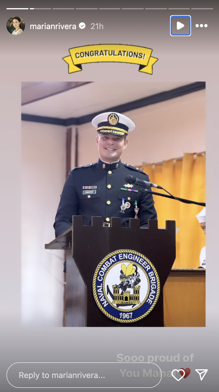 Dingdong Dantes now a Naval Combat Engineering Officer of PH Navy 