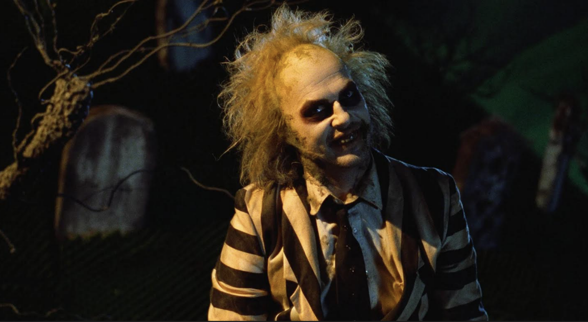 Beetlejuice: The mischievous ghost in a black and white suit is back | Beetlejuice. Image from Warner Bros. Pictures