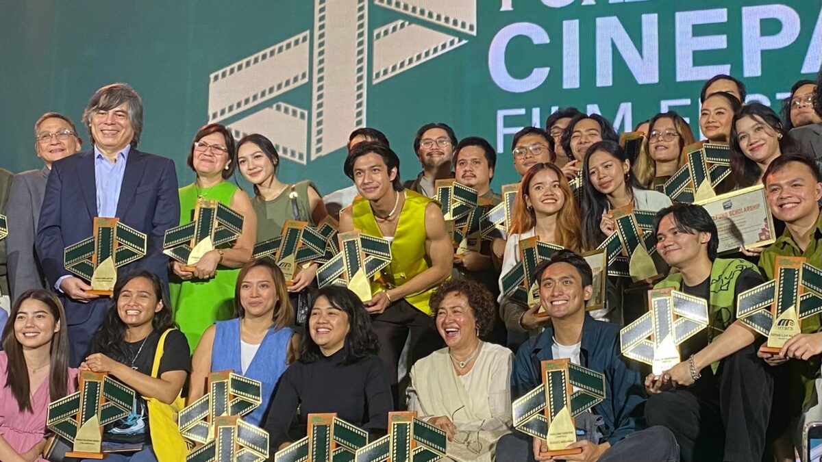 The CinePanalo award winners | Image: Jessica Ann Evangelista/INQUIRER.net