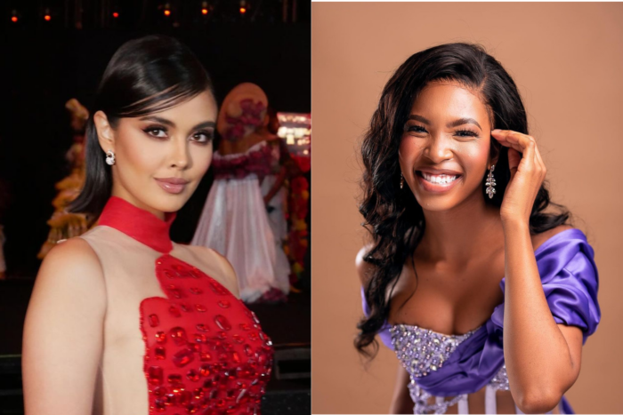 Megan Young says sorry amid criticism for fixing Miss Botswana’s hair(From left) Megan Young, Miss World Botswana Lesego Chombo. Images: Instagram/@meganbata, Instagram/@lesego_chombo