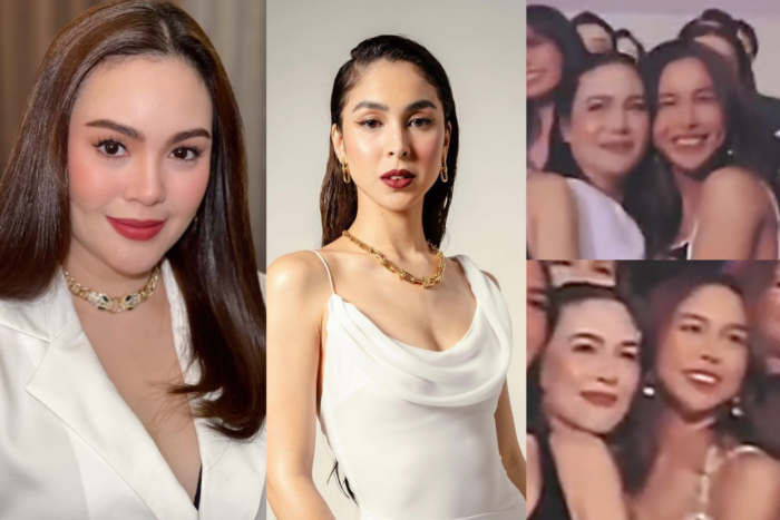 Claudine Barretto ‘really happy’ to reunite with niece Julia at party | (From left) Claudine Barretto and Julia Barretto. Images: Instagram/@claubarretto, Instagram/@juliabarretto, Screengrabs from Tiktok/@mindcl0uds