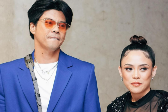 Jerald Napoles defends Kim Molina after lashing out at vulgar basher | (From left) Jerald Napoles and Kim Molina. Image: Instagram/@iamjnapoles